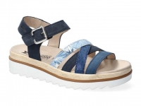 chaussure mephisto sandales doria bleu jean